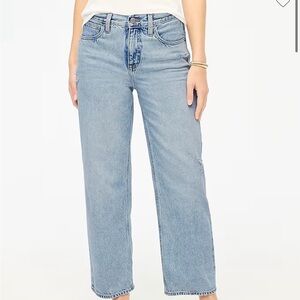 J Crew midrise stretchy straight 32 w/ paint